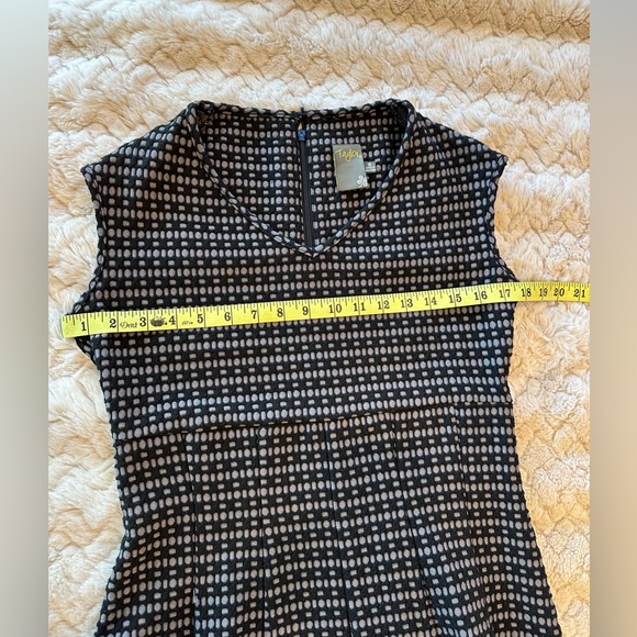 Taylor Nordstrom Black and Gray Cocktail Dress Women’s Size 8 - Picture 11 of 16